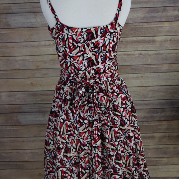 LAPIS Multi-Color Floral Sleeveless Dress - Picture 5 of 8